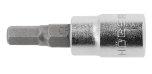 Klucz trzpieniowy nasadka nasadowy IMBUS (HEX) 1/4'' H7 HOGERT HT1S627