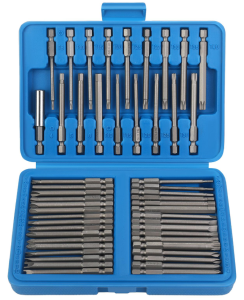 Zestaw bitów długich udarowych do wkrętarki 75mm uchwyt 50el. KD11865