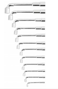 Hogert HT1R501 Zestaw kluczy nasadowych typu L HT1R501