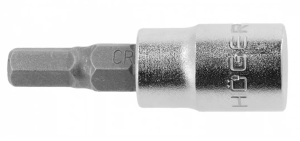 Klucz Nasadowy Nasadka Z Końcówką Wkrętakową HEX 5 mm 1/4" HT1S625