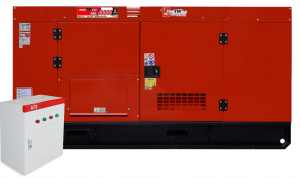 AGREGAT GENERATOR PRĄDOTWÓRCZY SDG60000 60kVA WYCISZONY ATS
