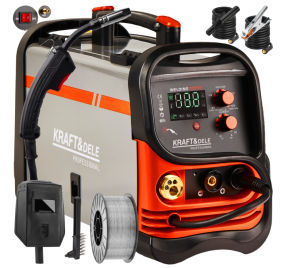 Spawarka inwertorowa 3w1z gazem i bez gazu 250A 230V MIG/MMA/TIG LCD KD1883