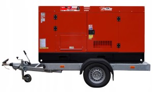 AGREGAT GENERATOR PRĄDOTWÓRCZY 80kVA PRZYCZEPA SDG80000S