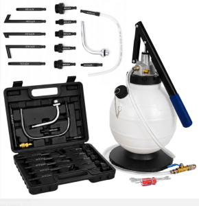 POMPA DO WYMIANY OLEJU W SKRZYNI AUTOMATYCZNEJ 7,5L 15 szt adapterów TA4254