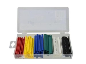 Zestaw koszulek termokurczliwych 128el GEKO G02813