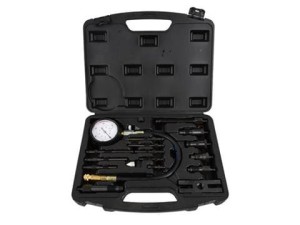 Tester ciśnienia sprężania diesel z adapterami 17el  G02515