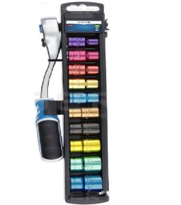 GRZECHOTKA 1/2″ Z NASADKAMI KODOWANYMI KOLOREM HT1R382