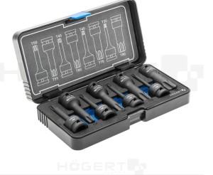 KLUCZE TRZPIENIOWE TORX, UDAROWE HT6R002 HOGERT