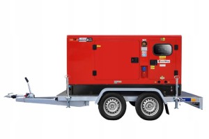 AGREGAT GENERATOR PRĄDOTWÓRCZY 80kVA PRZYCZEPA SDG80000S