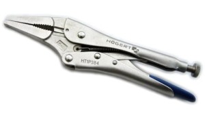 SZCZYPCE ZACISKOWE WYDŁUŻONE PROSTE SZCZĘKI HT1P384