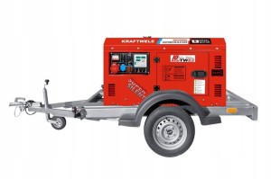 AGREGAT Z PRZYCZEPĄ GENERATOR NA PRZYCZEPIE 16 KVA