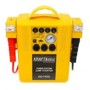 Jump starter 4W1 Prostownik - urządzenie wielofunkcyjne - rozruch, kompresor, latarka KD1922