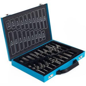 Zestaw wierteł, wiertła do metalu HSS 170 szt. TA1314