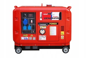 GENERATOR AGREGAT PRĄDOTWÓRCZY KrafTWele SDG9000S 9,5KVA 1F 