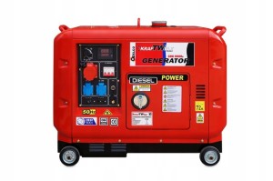GENERATOR AGREGAT PRĄDOTWÓRCZY KrafTWele SDG9000S 9,5KVA 3F 