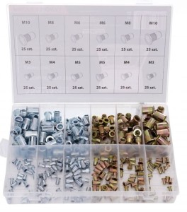 Komplet Nitonakrętki Zestaw 300szt. KD10486