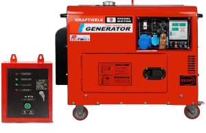 Generator Agregat prądotwórczy KRAFTWELE SDG9800 1F 9,8KW +ATS