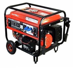AGREGAT GENERATOR PRĄDOTWÓRCZY KRAFTWELE KW8800 8,8KVA 1F GAZ LPG