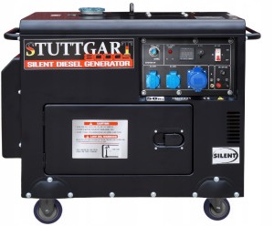 GENERATOR AGREGAT PRĄDOTWÓRCZY WYCISZONY 7,8 kW 1F STUTTGART 8000S 1F