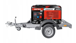 AGREGAT GENERATOR PRĄDOTWÓRCZY SDG18000 Digital 18KVA 3F na Przyczepie Transportowej