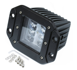 Lampa Halogen LED robocza prostokątna montaż w otworze 18W 9-32V WL1018W-B