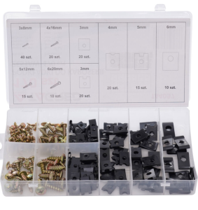Zestaw wkrętów i podkładek do karoserii mix 170-el. TA4097