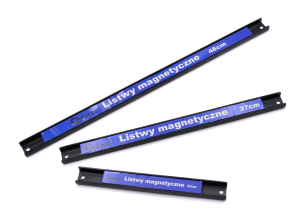 Listwy uchwyt listwa wieszak haki magnetyczne 3el. 48cm 37cm 23cm G73305