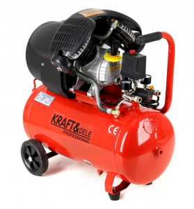 KOMPRESOR OLEJOWY SPRĘŻARKA 50L 230V 2 Tłoki 320L/min KD1484