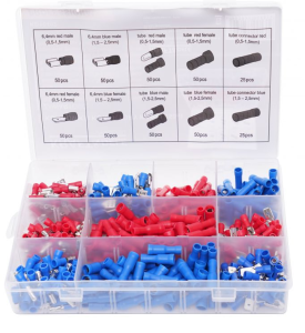 Zestaw konektorów złączek wsuwek samochodowych 450szt. KD10492