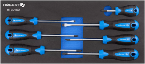 Zestaw wkrętaków śrubokręty wkład EVA 7 szt. HT7G152
