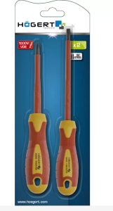 Wkrętaki izolowane Hoegert Technik HT1S990 2 szt.HT1S990