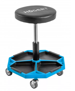 Stołek taboret siedzisko krzesełko warsztatowe regulowany do 140kg HT7G559
