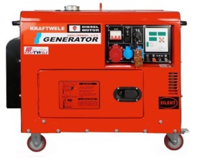 Generator Agregat prądotwórczy KRAFTWELE SDG9800S 3F  9,8KW