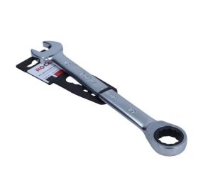 Klucz płasko oczkowy grzechotką Rooks 19mm OK-01.6012