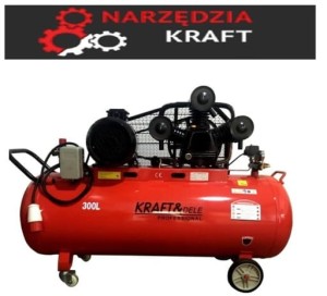 KOMPRESOR OLEJOWY SPRĘŻARKA 300 L 3 TŁOKI 400V KD1411