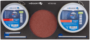 Zestaw tarcz do cięcia metalu tarcze 60szt. wkład do wózka Hogert HT7G155