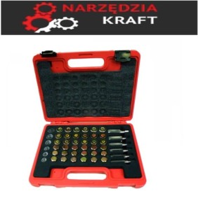 ZESTAW NAPRAWCZY GWINTÓW KORKÓW OLEJOWYCH 114 EL. KD10512