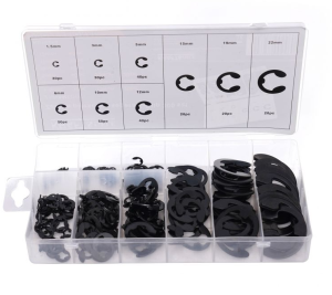 Zestaw do mocowania pierścieni zabezpieczających E-CLIPS 300szt. KD10484