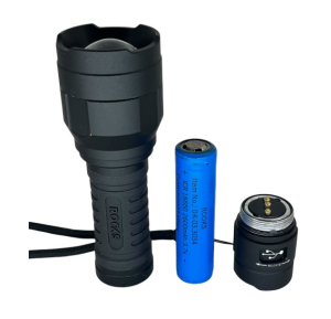 Latarka alu-power-grip 1100 lum, zoom, li 2600 mah OK-03.3030