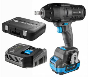Klucz udarowy Aku 900 Nm akumulator 4Ah 18V Hogert HT2E253-B14IW