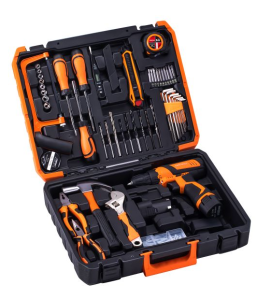 Wkrętarka wiertarka akumulatorowa walizka zestaw 2 x bateria 18V KD3357