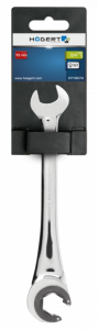 Klucz oczkowy otwarty półotwarty z grzechotką 19 mm Hoegert HT1R074