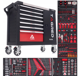 Szafka, wózek warsztatowy Tagred z narzędzia TA216 306 EL