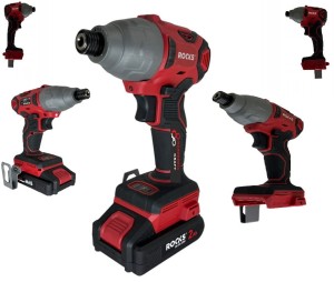 Zakrętarka wkrętarka udarowa 1/4" 180 NM kpl aku 2AH 20V AQ-ONE OK-03.4335