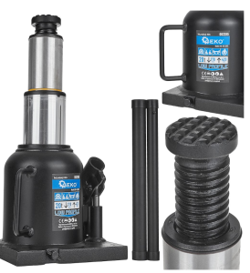 PODNOŚNIK HYDRAULICZNY SŁUPKOWY LEWAREK 20T NISKI PROFIL GEKO G02285