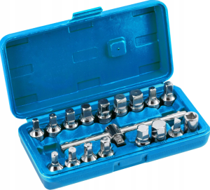 Zestaw kluczy do korków spustowych mis olejowych samochodowych HT8G321