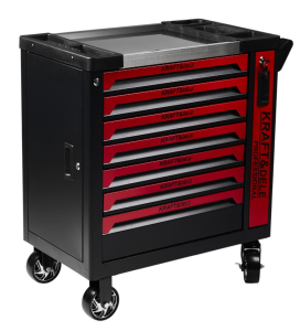 SZAFKA NARZĘDZIOWA WÓZEK WARSZTATOWY PUSTA 7 SZUFLAD DWA SCHOWKI KD1078