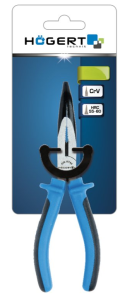 Szczypce wydłużone wygięte 200 mm, CrV HT1P024