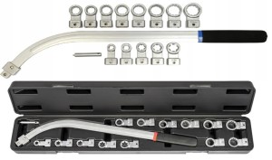 KLUCZE DO NAPINACZY OCZKOWE ZESTAW 12-19 TORX E10-E18 QS50635C