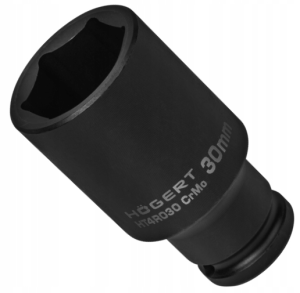 Nasadka klucz udarowa 1/2" cal rozmiar 30mm Hoegert Technik HT4R030